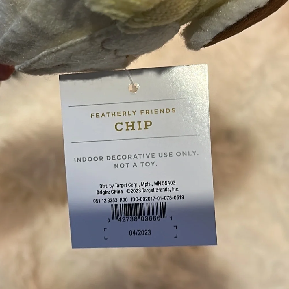 New 2023 Chip, Target Birds, Holiday, WonderShop, Featherly Friends